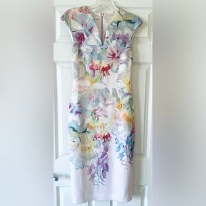 Ted Baker Floral Print Dress